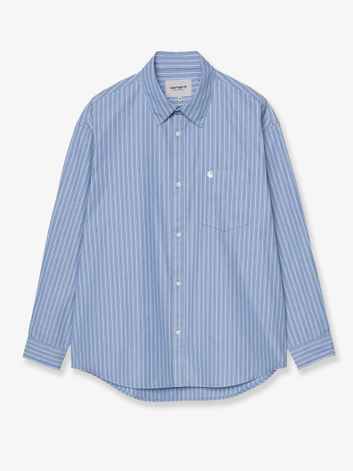 Carhartt Wip Men's Keene Striped Cotton Shirt Keenestripe
