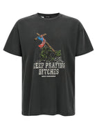 Willy Chavarria Keep Praying Bitches Shirt Black