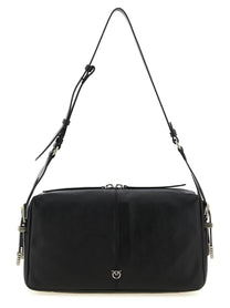 Pinko Keeper Medium Shoulder Bag Black