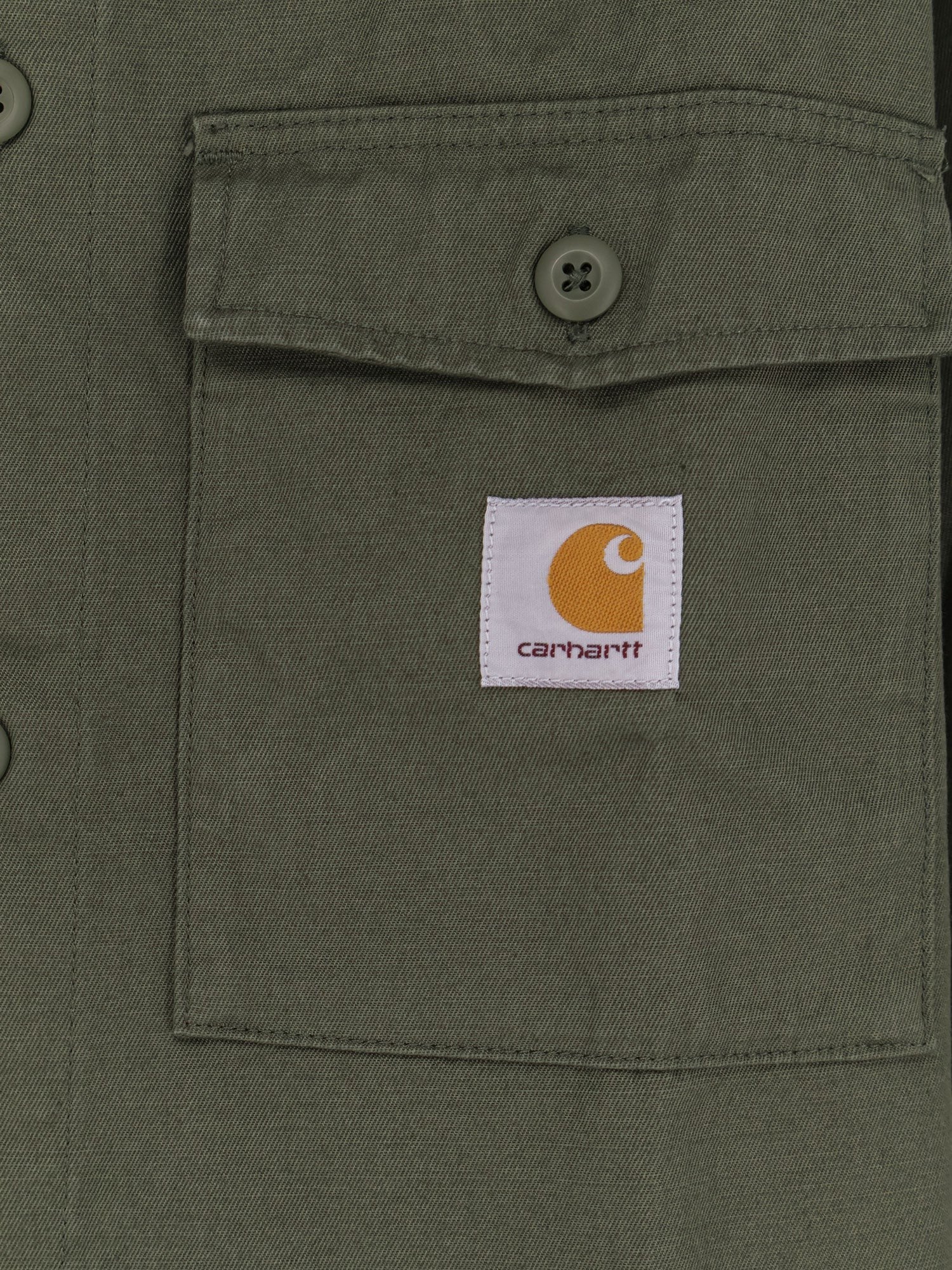 Carhartt Wip Men's Kelly Cotton Shirt Green