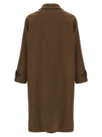 The Row Kenet Coat Brown