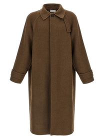 The Row Kenet Coat Brown
