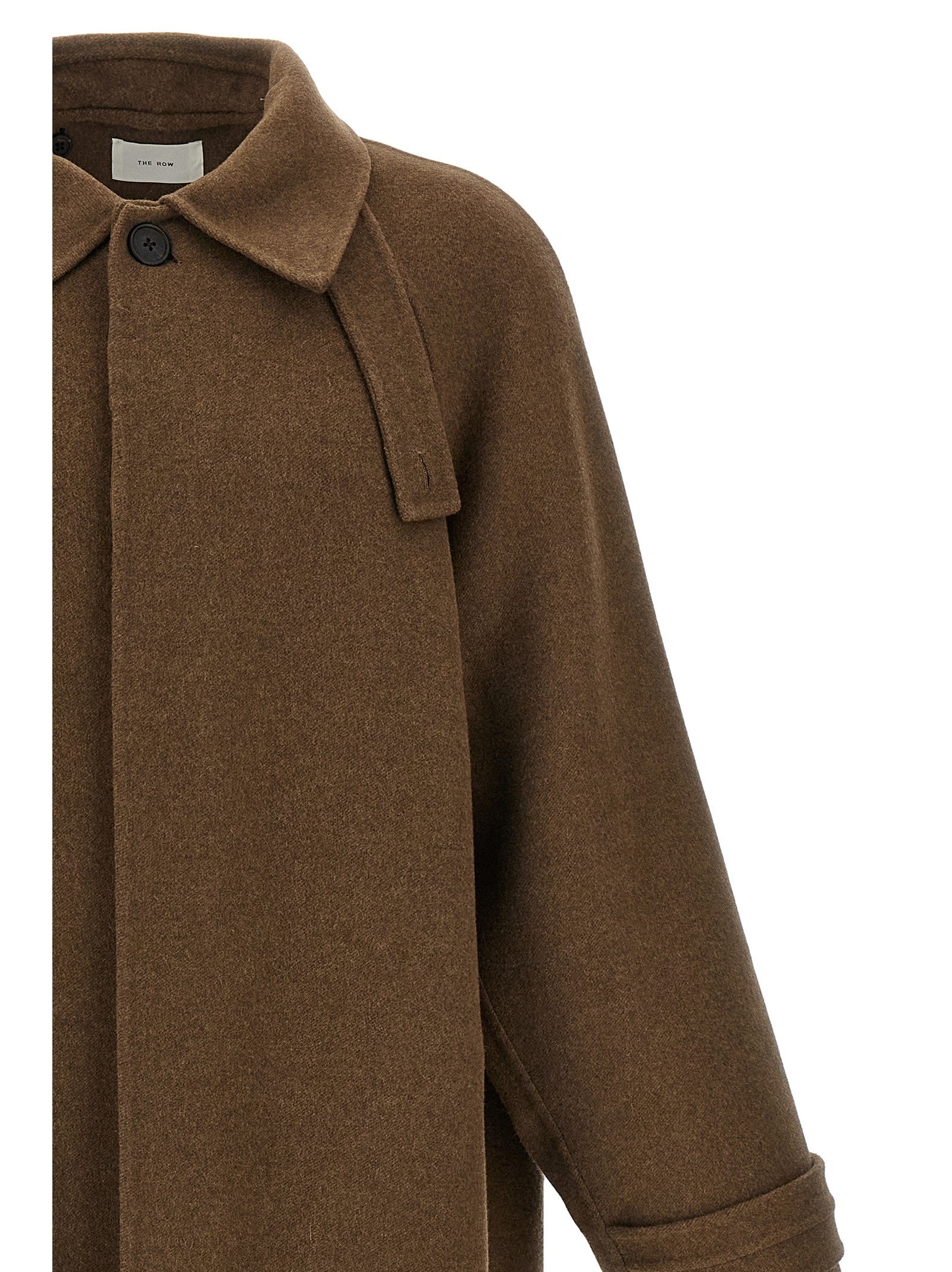 The Row Kenet Coat Brown