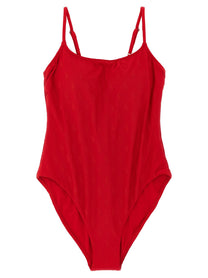 Polo Ralph Lauren Kennedy One Piece Swimsuit Red