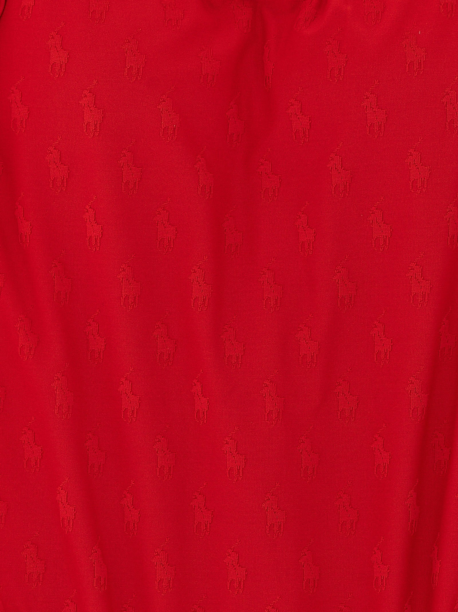 Polo Ralph Lauren Kennedy One Piece Swimsuit Red