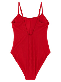 Polo Ralph Lauren Kennedy One Piece Swimsuit Red