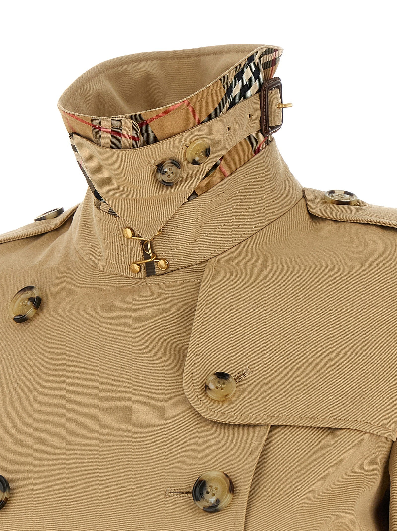 Burberry Kensington Trench Coat Beige