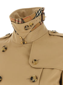 Burberry Kensington Trench Coat Beige