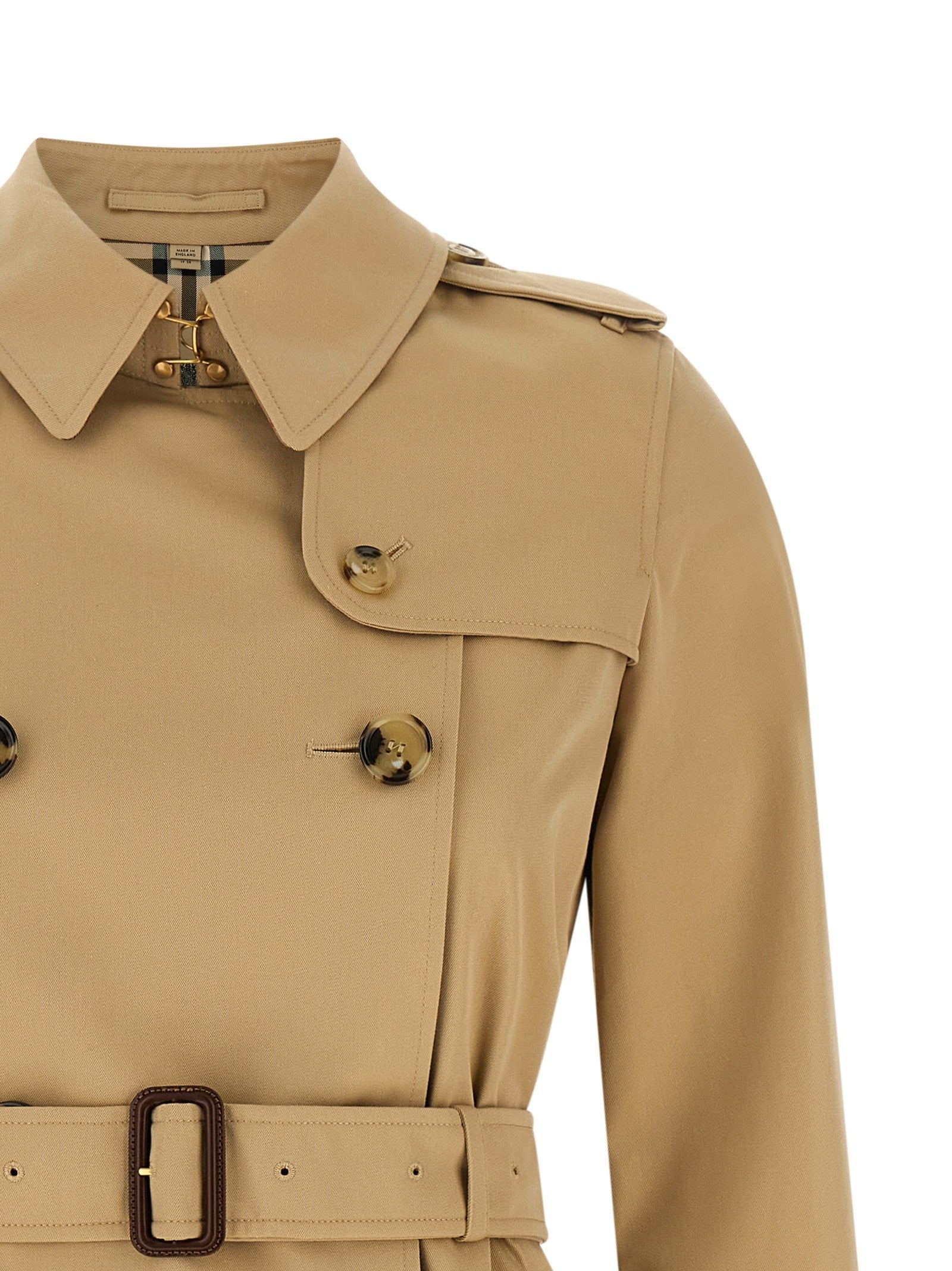Burberry Kensington Trench Coat Beige