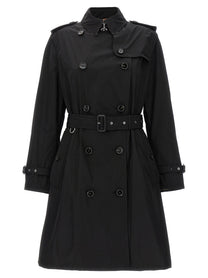 Burberry Kensington Trench Coat Black