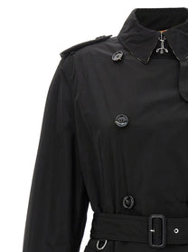 Burberry Kensington Trench Coat Black