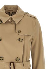 Burberry Kensington Trench Coat Beige