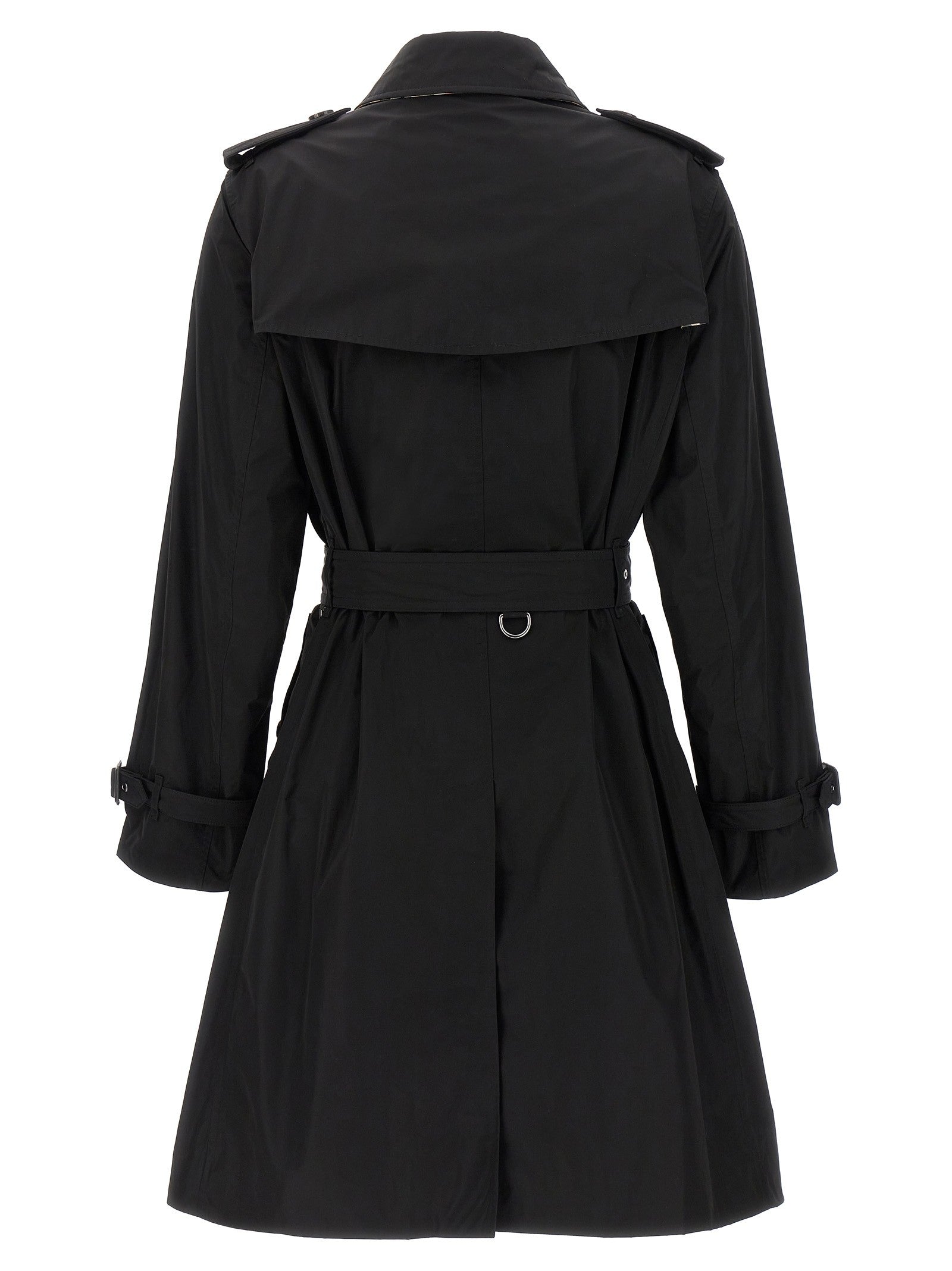 Burberry Kensington Trench Coat Black