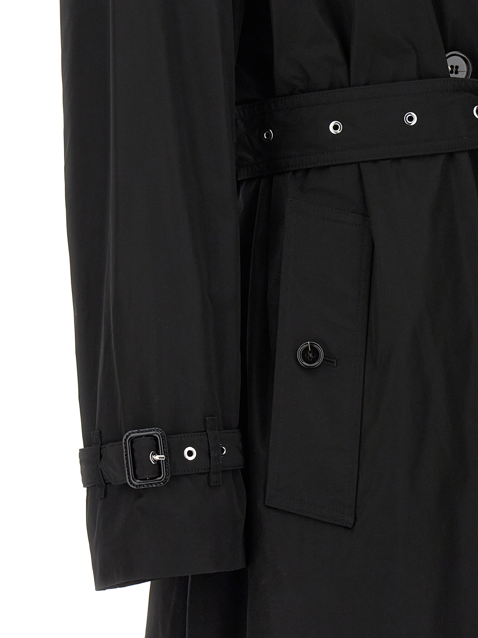 Burberry Kensington Trench Coat Black