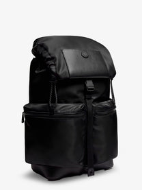 Moncler Men's Kenton Drill Nylon Backpack Black