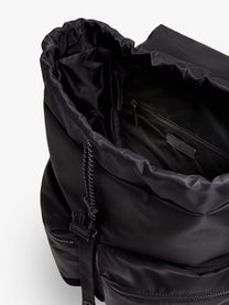 Moncler Men's Kenton Drill Nylon Backpack Black