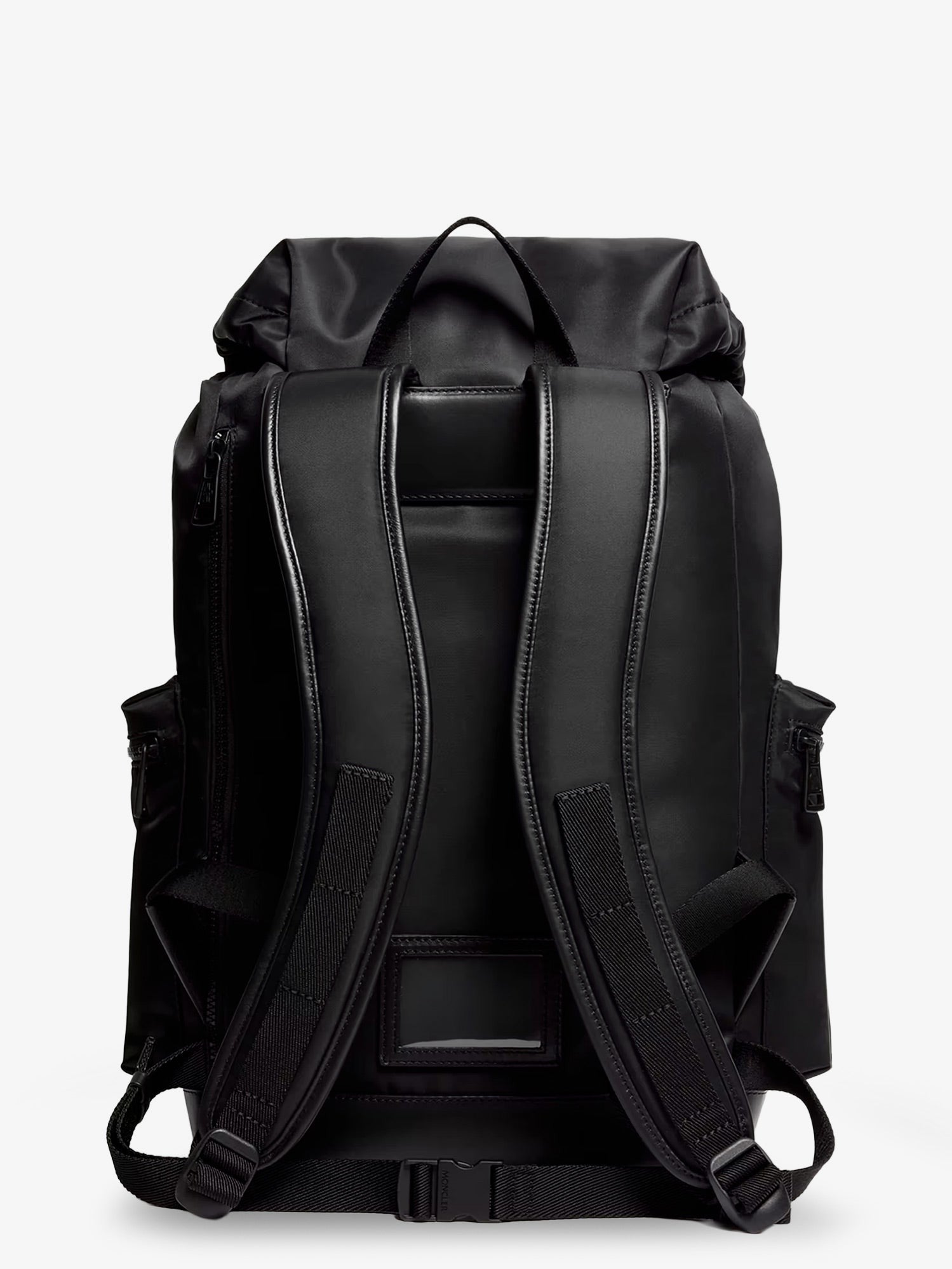 Moncler Men's Kenton Drill Nylon Backpack Black