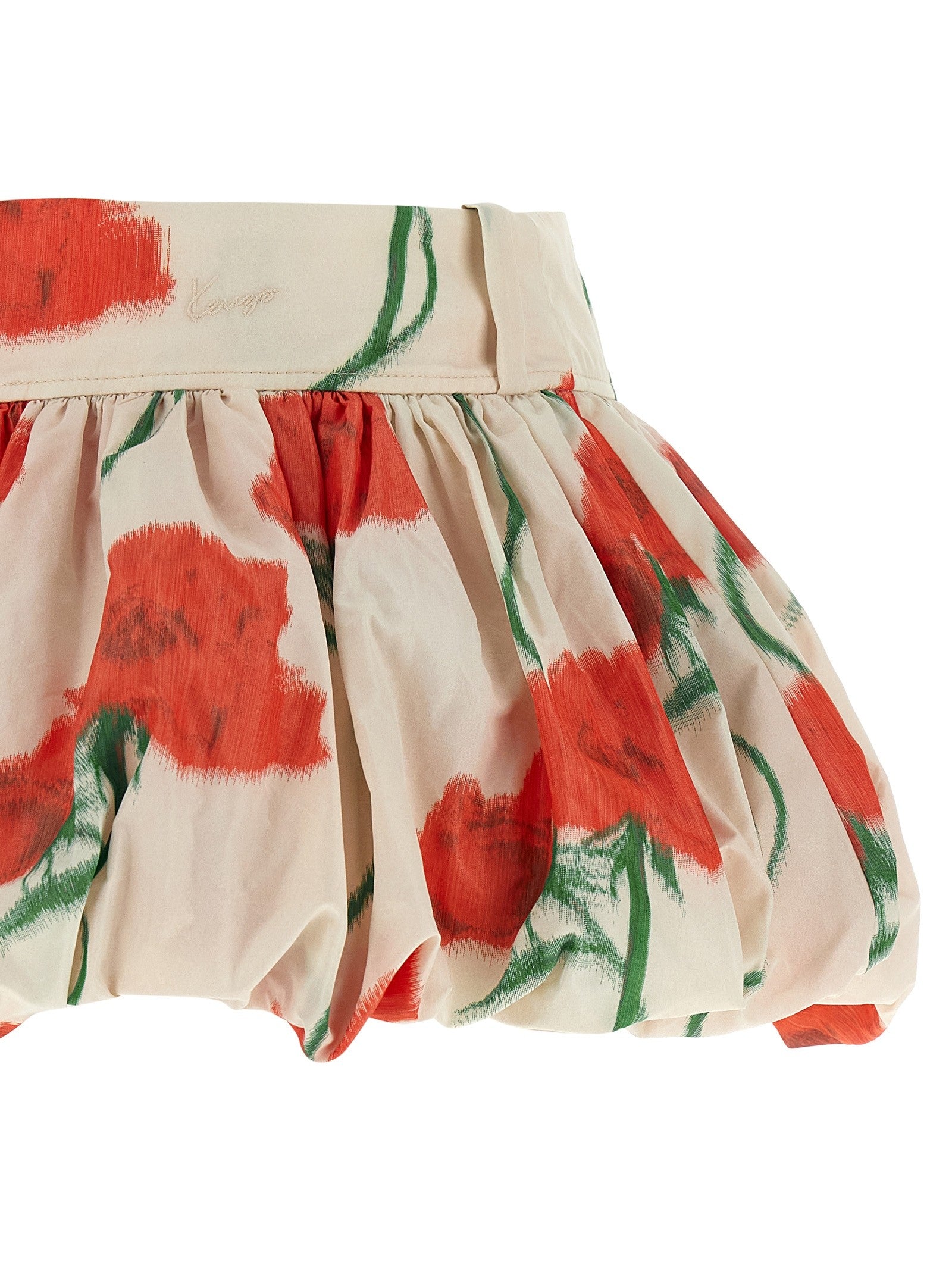 Kenzo Kenzo Archive Rose Skirt Gold