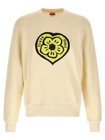 Kenzo Kenzo Boke Heart Classic Sweatshirt Beige