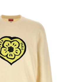 Kenzo Kenzo Boke Heart Classic Sweatshirt Beige