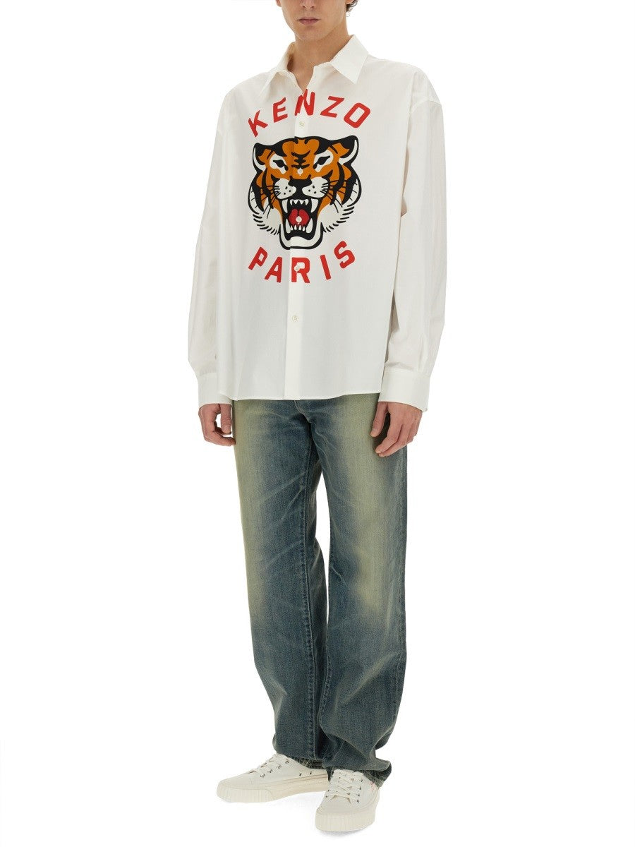 Kenzo - Kenzo Asagao Straight Jeans ’Kenzo Creations’ - Men’s Clothing