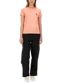 Kenzo - Kenzo T Shirt With ’Pop’ Embroidery - Woman-&gt;Clothing-&gt;t-shirts