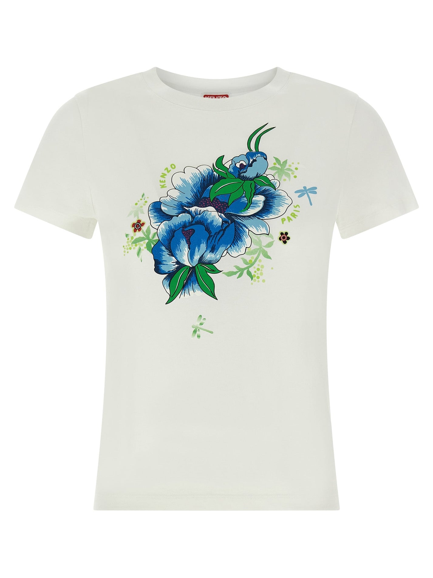 KENZO - KENZO - ’Kenzo Peonies’ T-shirt - Women’s Tops