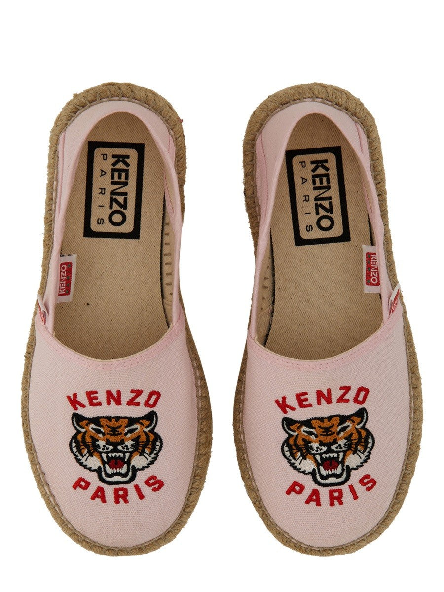Kenzo - Kenzo Espadrille Slip On - Woman-&gt;FOOTWEAR-&gt;FLATS