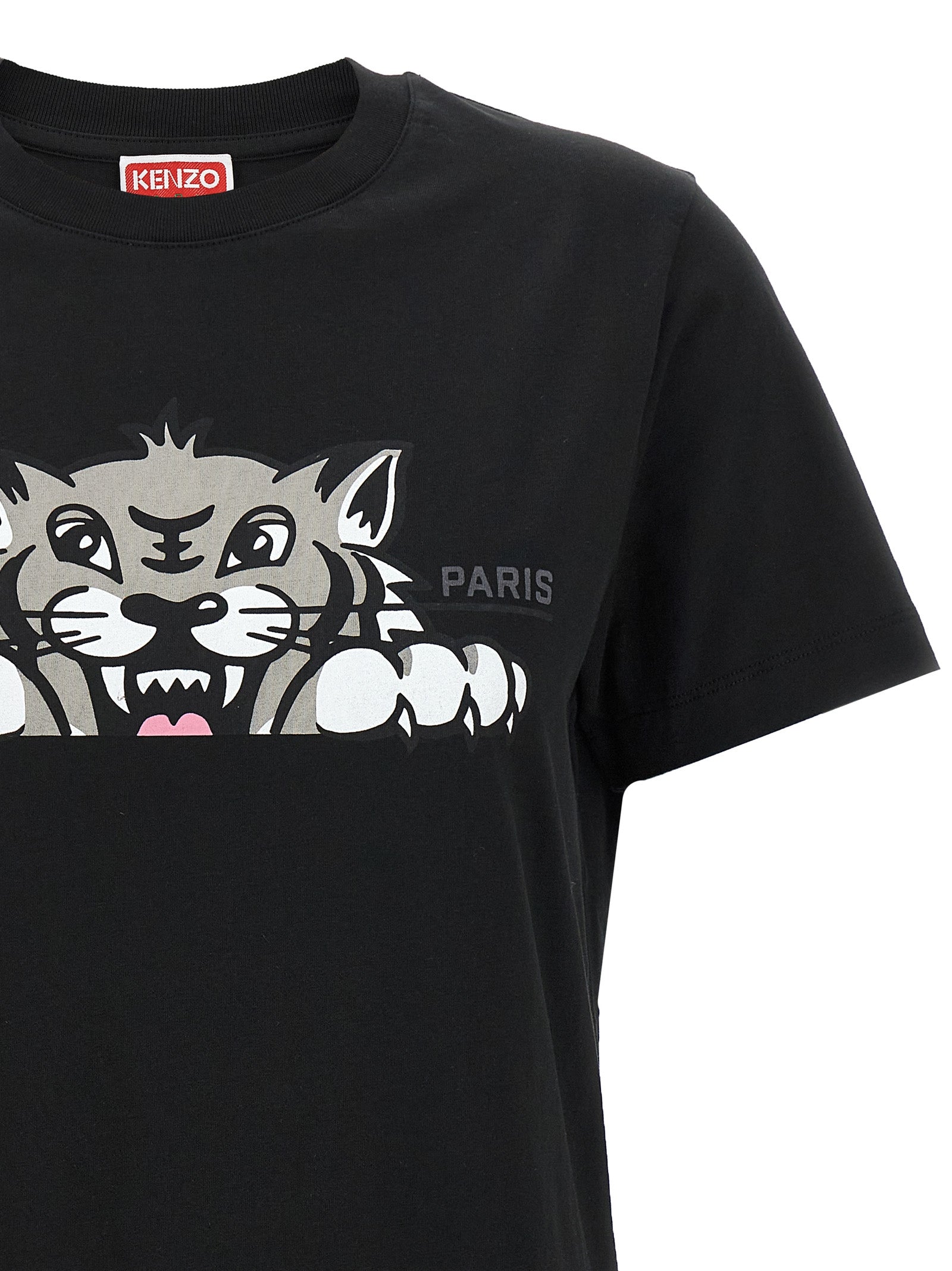 KENZO - KENZO - ’Happy Tiger’ T-shirt - Women’s Tops
