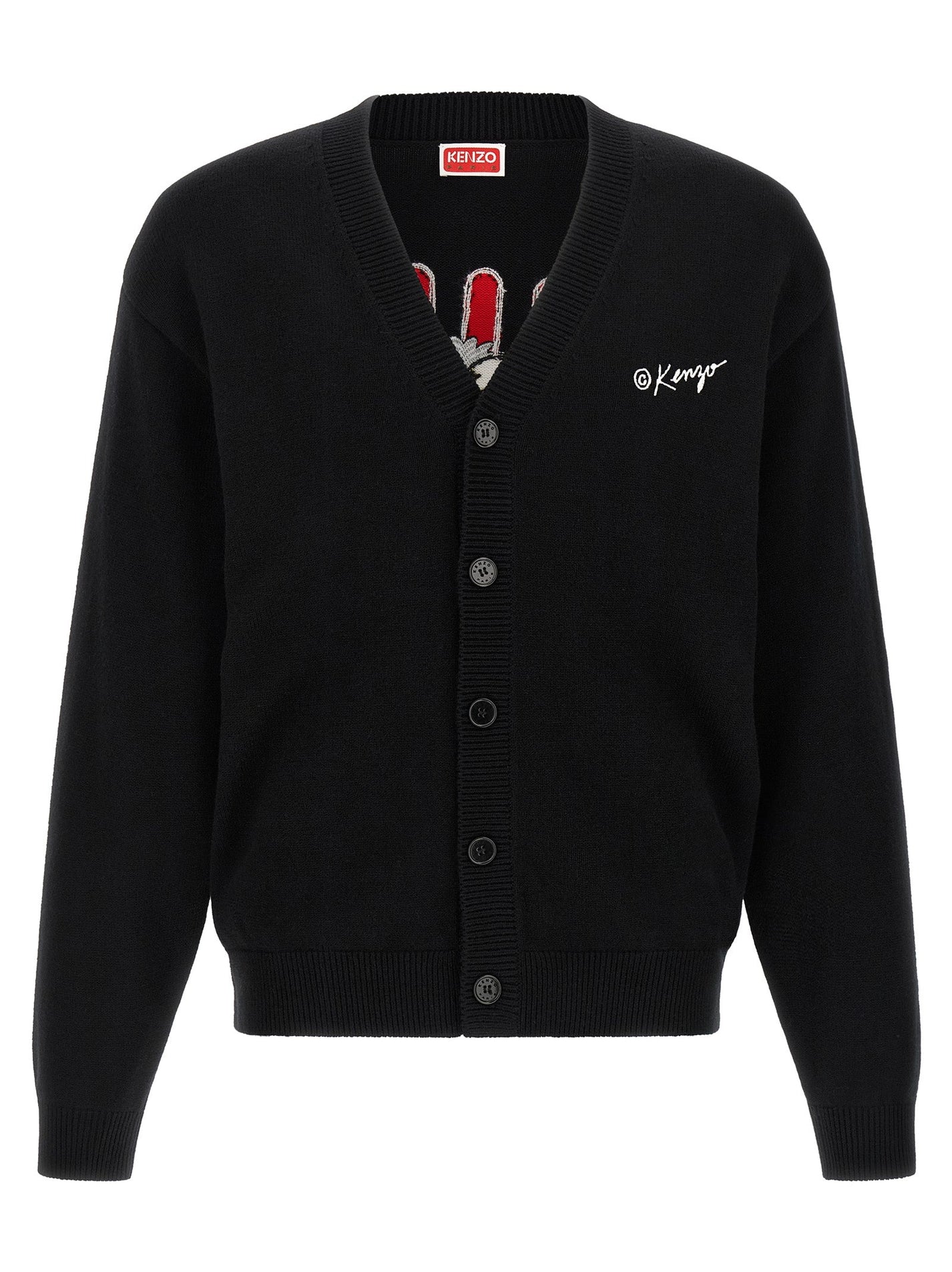 KENZO - KENZO - ’KENZO Wild Tiger’ cardigan - Men’s Knitwear