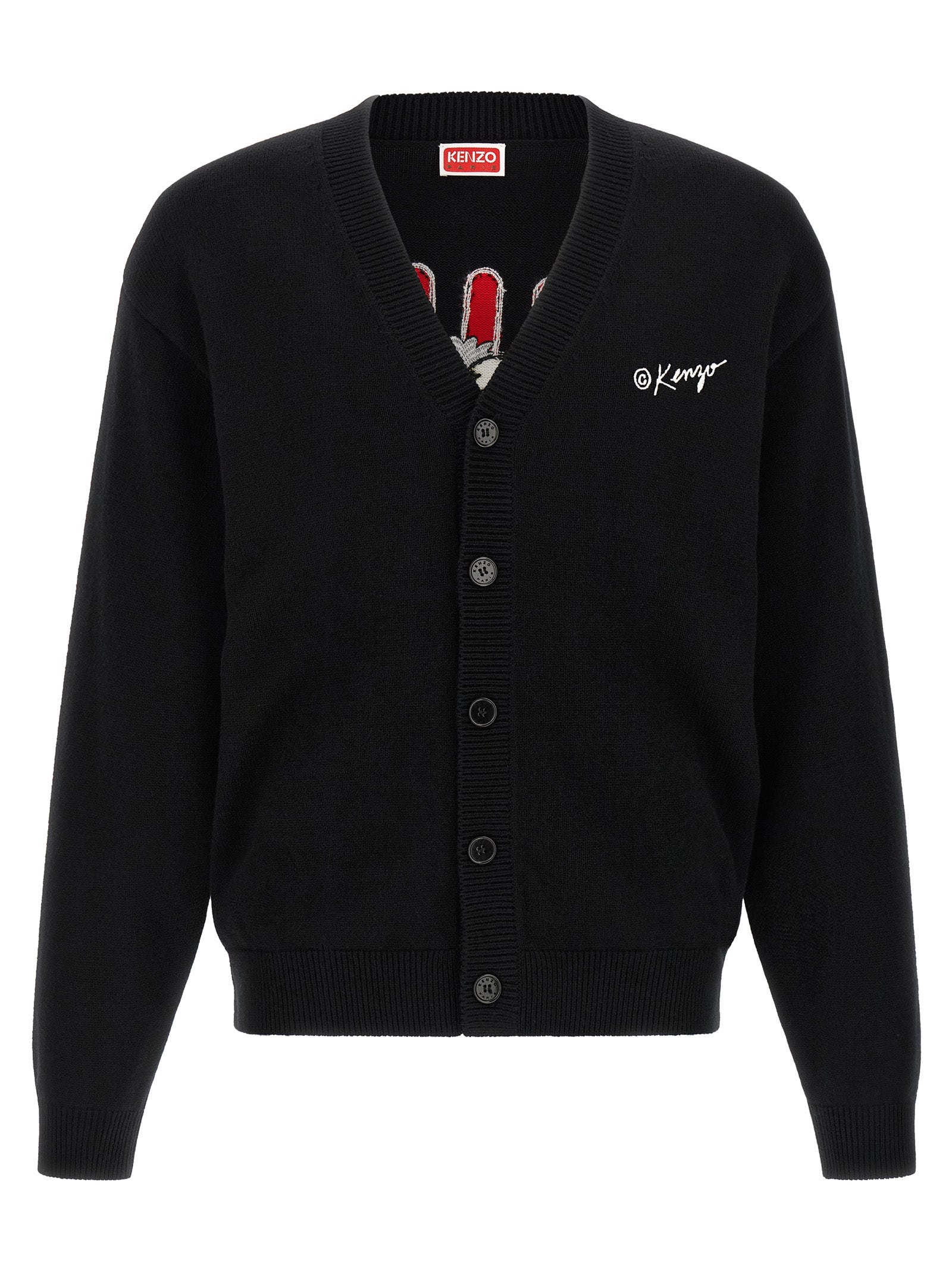 KENZO - KENZO - ’KENZO Wild Tiger’ cardigan - Men’s Knitwear