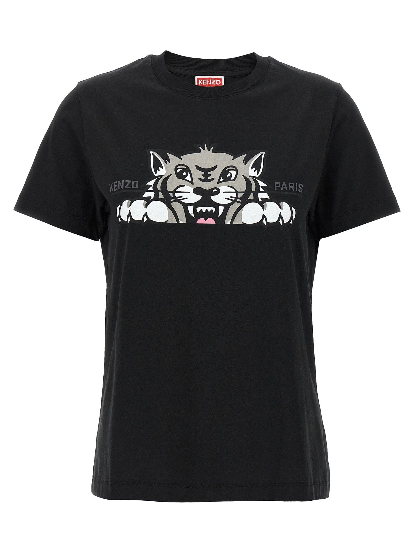 KENZO - KENZO - ’Happy Tiger’ T-shirt - Women’s Tops