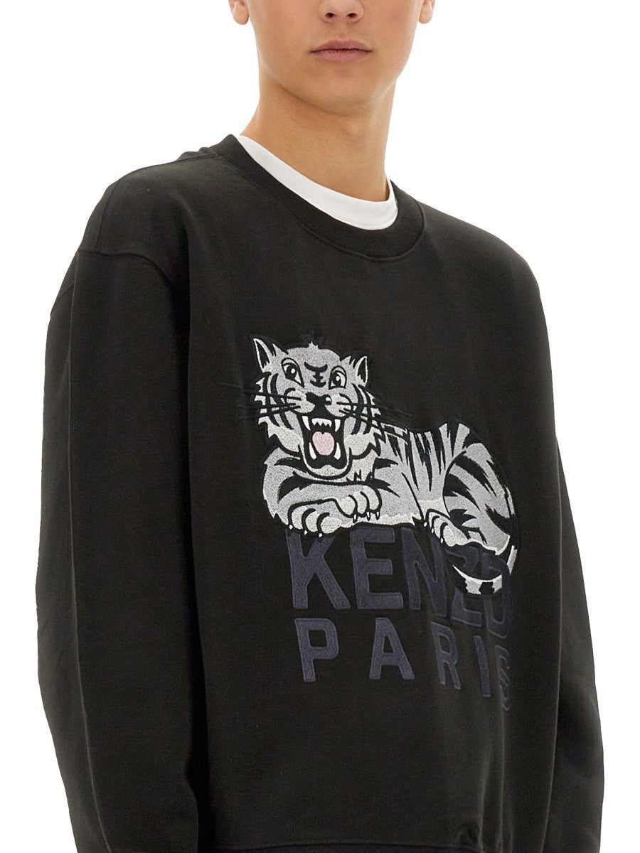 Kenzo - Kenzo ’Happy Tiger’ Sweatshirt - Men’s Sweatshirts