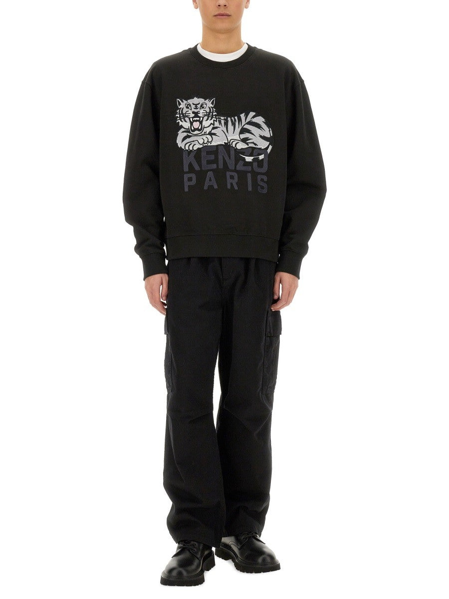 Kenzo - Kenzo ’Happy Tiger’ Sweatshirt - Men’s Sweatshirts