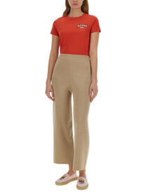 Kenzo - Kenzo Embroidered T Shirt ’Verdy Market’ - Woman-&gt;Clothing-&gt;t-shirts