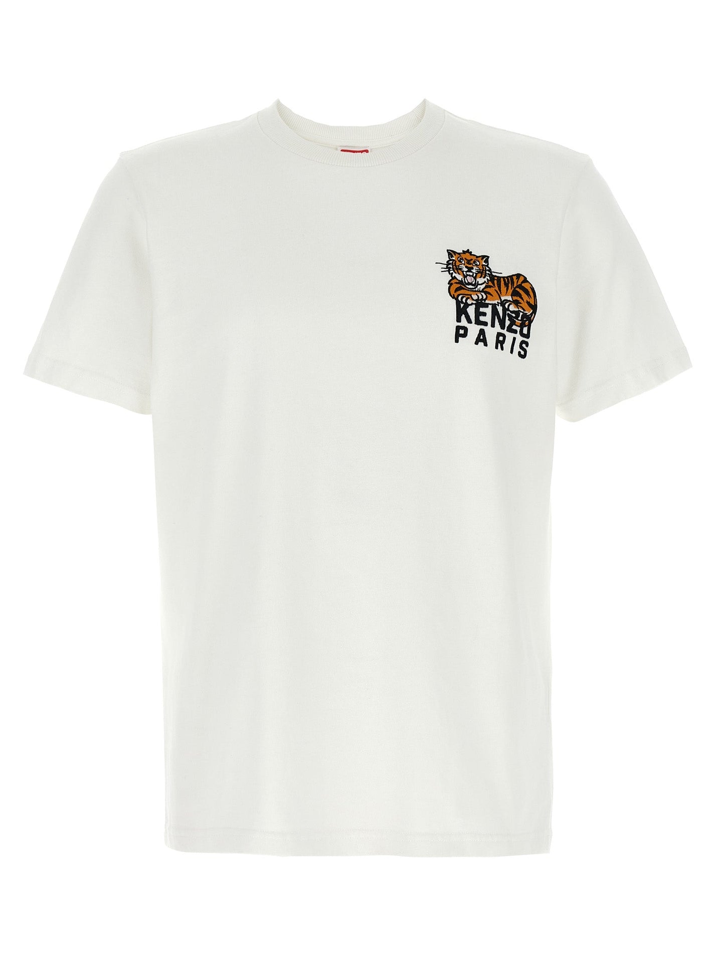 KENZO - KENZO - ’Gots Happy Tiger’ T-shirt - Men’s Tops