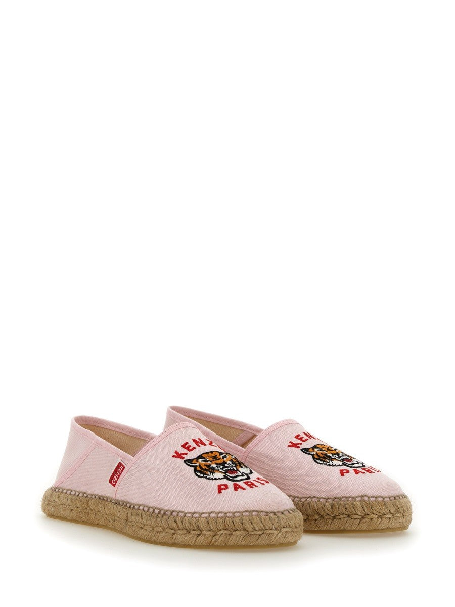 Kenzo - Kenzo Espadrille Slip On - Woman-&gt;FOOTWEAR-&gt;FLATS