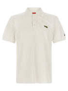Kenzo Kenzo Happy Tiger Polo Shirt White