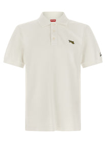 Kenzo Kenzo Happy Tiger Polo Shirt White