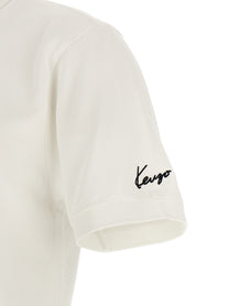 Kenzo Kenzo Happy Tiger Polo Shirt White