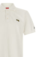 Kenzo Kenzo Happy Tiger Polo Shirt White, view 3