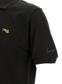 Kenzo Kenzo Happy Tiger Polo Shirt Black