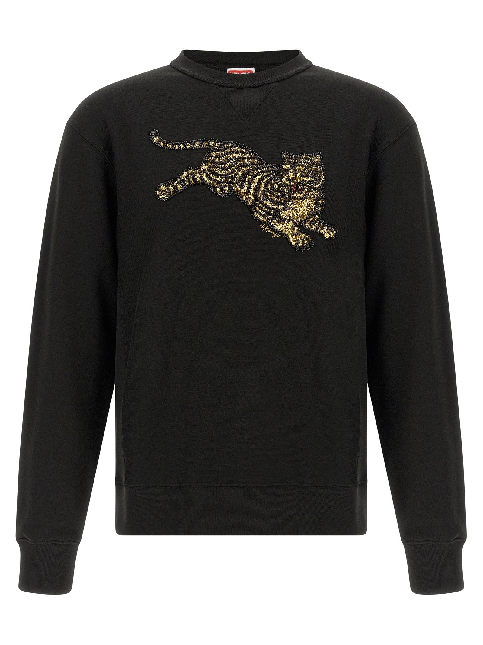 Kenzo Kenzo Jumping Tiger Sweatshirt Black