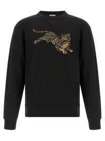 Kenzo Kenzo Jumping Tiger Sweatshirt Black