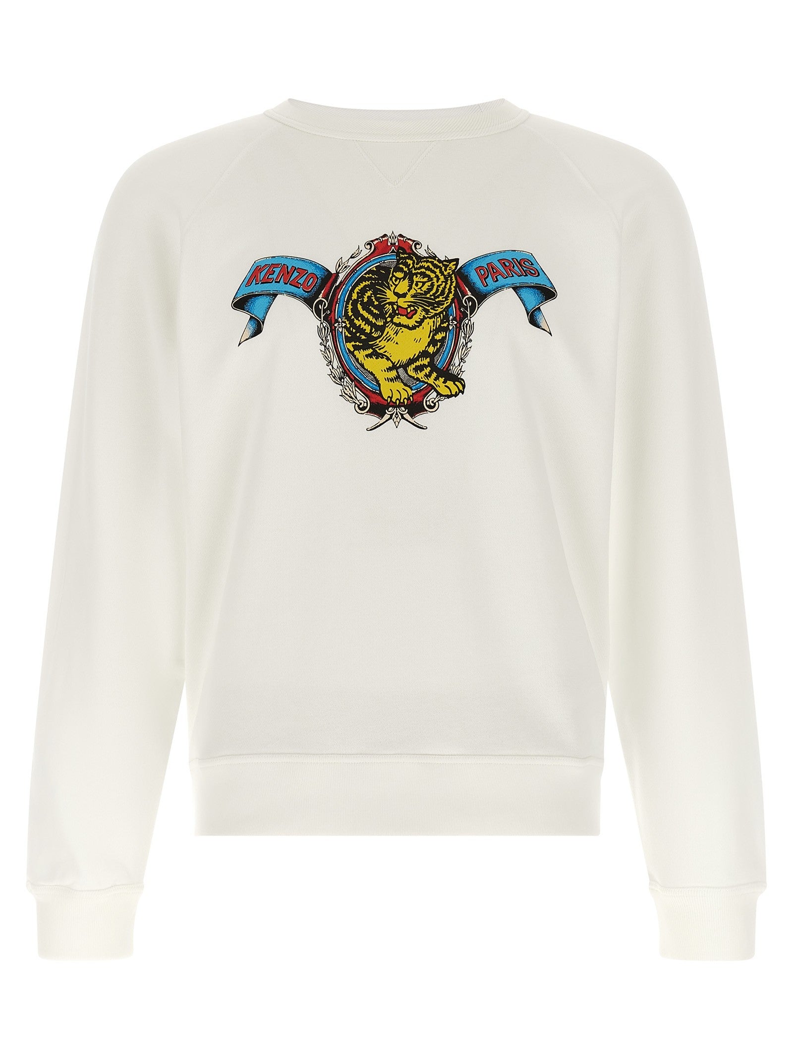 Kenzo Kenzo Jumping Tiger Sweatshirt White