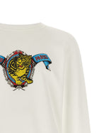 Kenzo Kenzo Jumping Tiger Sweatshirt White, view 3