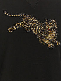 Kenzo Kenzo Jumping Tiger Sweatshirt Black
