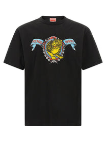 Kenzo Kenzo Jumping Tiger Shirt Black