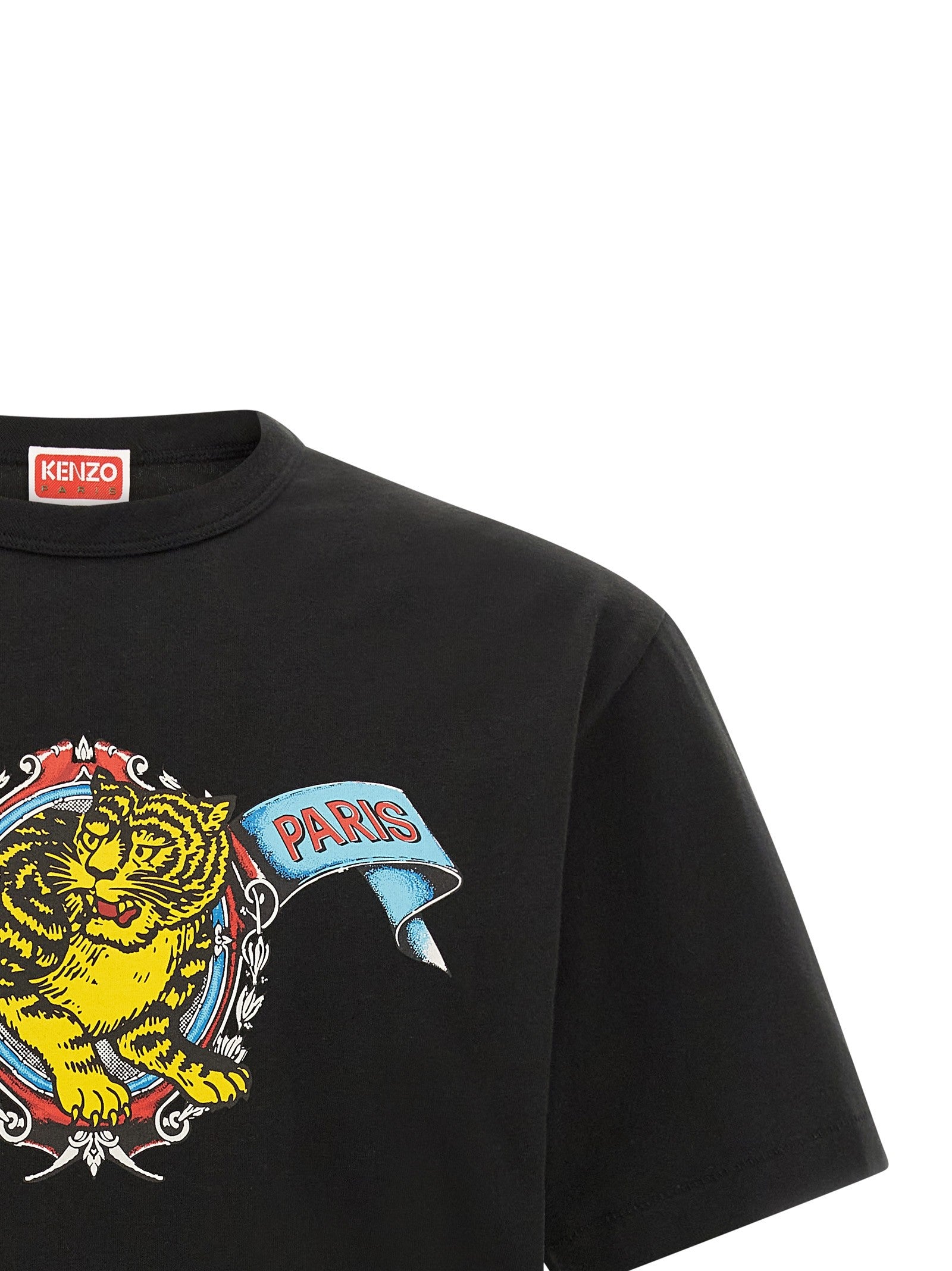 Kenzo Kenzo Jumping Tiger Shirt Black
