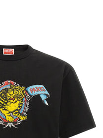 Kenzo Kenzo Jumping Tiger Shirt Black